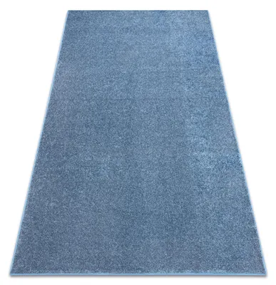 Zdjęcie produktu dla DYWAN - WYKŁADZINA SANTA FE 74 gładki, jednolity, jednokolorowy niebieski 100x150 cm