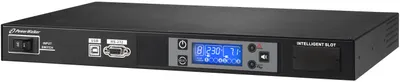 Obrázek produktu pro PowerWalker RC-16A, 1U, Vodorovný, Černá, LCD, 8 AC zásuvky / AC zásuvek, C13 rozdvojovač