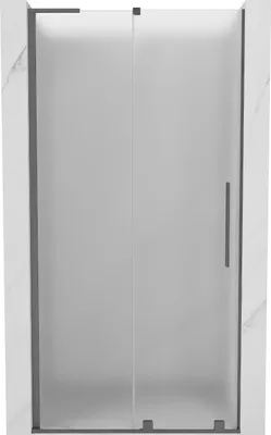 Image de Mexen Velar L Paroi de douche à porte coulissante 90 cm, mat, graphite - 871-090-003-31-95