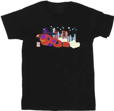 Produktbild von Disney - "Big Hero 6" T-Shirt für Herren BI16978 (5XL) (Schwarz)