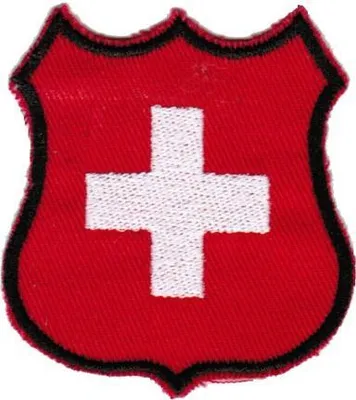 Produktbild von AUFNÄHER - Wappen - Schweiz - 02932 - Gr. ca. 5,5 x 6 cm - Patches Stick Applikation
