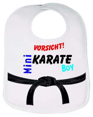 Produktbild von Lätzchen Mini Karate Boy