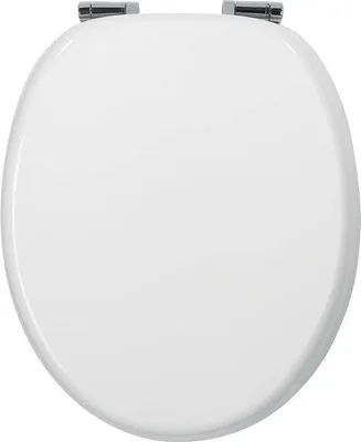 Produktbild von Weiches Holz-Toilettenbrillen-Set mit Soft-Close-Funktion