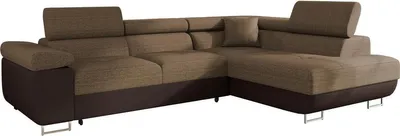 Produktbild von MIRJAN24 Ecksofa Torezio, Stilvoll Eckcouch mit Bettkasten und Schlaffunktion, Moderne Schlafsofa (Soft 066 + Lux 03, Seite: Rechts)