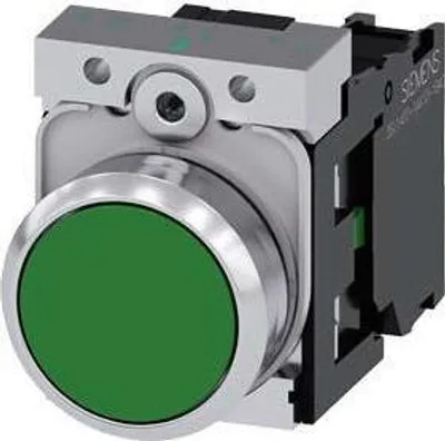 Image de Siemens 3SU1150-0AB40-1BA0 Entraînement électrique Noir