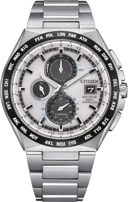 Zdjęcie produktu dla Chronograf Citizen Silver Collection Radio Controllati - mężczyzna