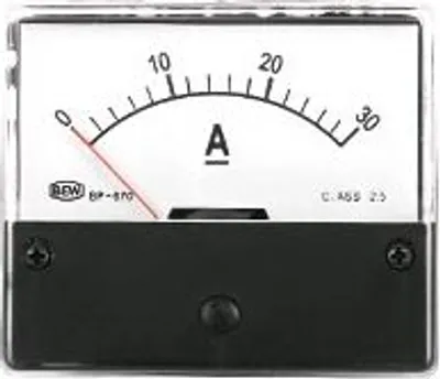Produktbild von Drehspul-Einbauinstrument, 0...30 A-