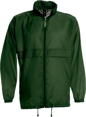 Produktbild von B&C JU800 | Jacket Sirocco / Uni - Farbe: Bottle Green - Größe: 3XL
