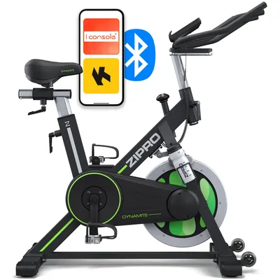 Produktbild von Zipro Heimtrainer Fahrrad Dynamite – Magnetisches Fitnessbike für Zuhause Leiser Hometrainer mit Verstellbarem Sattel LCD Display Kompakt & Stabil