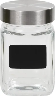 Produktbild von vidaXL Skladovací sklenice s nálepkou 24 ks 300 ml
