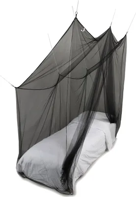 Image de Moustiquaire Deconet LOFT - Noir - L 210 cm x H 120 cm et H 200 cm x L 100 cm 1 personne.