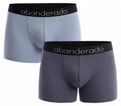 Imagen del producto de Paquete de 2 boxers para hombre, marca Abanderado, confeccionados con materiales premium para una comodidad natural (modelo A0C7M)