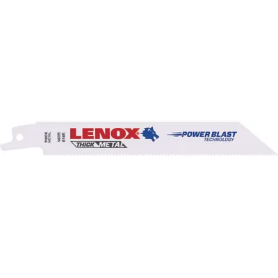Produktbild von Lenox Säbelsägeblatt a 25 Stk. 152 x 19 x 0,9 mm 14 Z