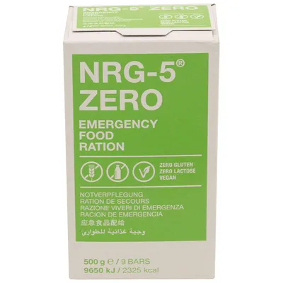 Image de NRG-5®ZERO Ration d'urgence - sans gluten