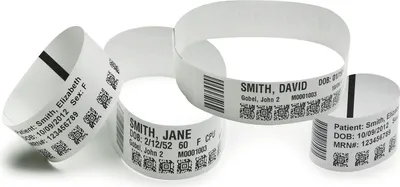 Produktbild von Zebra Z-Band UltraSoft Wristband, Weiß, Synthetisch, Wärmeübertragung, Zebra, 25 x 279, 1 Stück(e)
