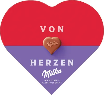 Produktbild von I Love Milka Miniherz Haselnuss 44g