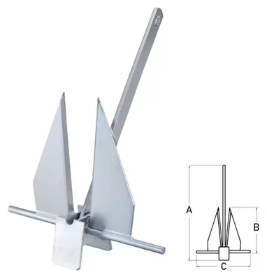 Immagine prodotto di Ancora Danforth 4 kg , 1 pezzo
