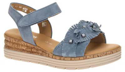 Produktbild von Gabor 82.704 Damen Sandalette - Riemchen Sandalen blau NEU
