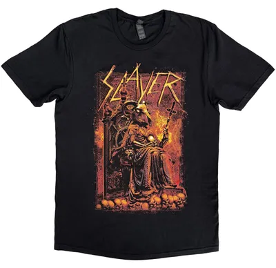 Obrázok produktu pre Slayer Goat Skull Black M Tričko