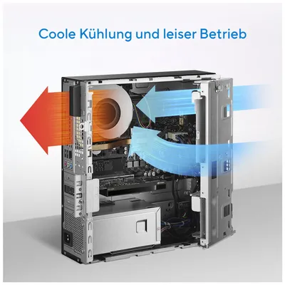 Produktbild von ASUS ExpertCenter P5 i5-13420H 16 1TB V500SV-13420H031W W11H