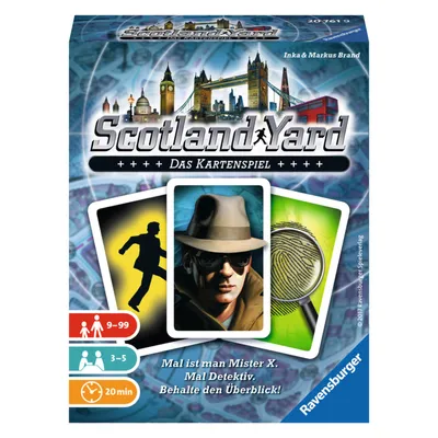 Produktbild von Scotland Yard - Das Kartenspiel Ravensburger 20761