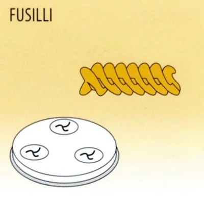 Obrázek produktu pro Forma na těstoviny KBS Fusilli pro strojky na těstoviny 50410002 a 50410003, 2,5 kg až 4 kg