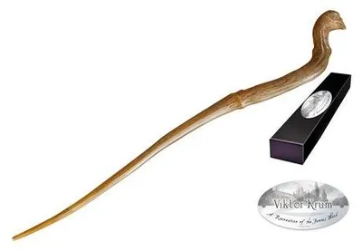 Productafbeelding van Harry Potter: Viktor Krum Toverstok Replica (35cm) - Character Edition