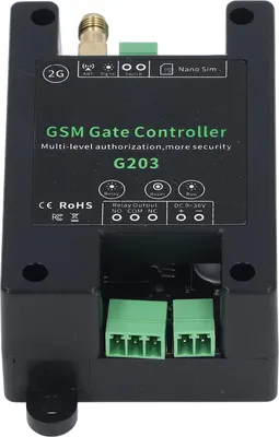Image de GSM Gate Opener 2G Phone Call SMS APP Control 0?9999s Delay Closure GSM Remote Switch Door Opener DC9?36V 1A