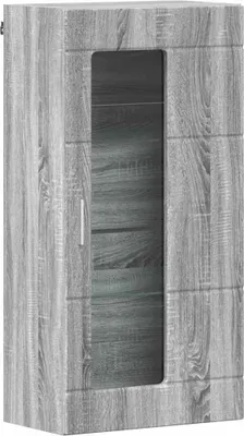Obrázok produktu pre Drevená skrinka Sivý Sonoma 50 x 29 x 100 cm Kompozitné drevo