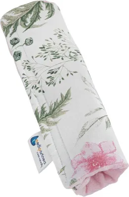 Productafbeelding van Autogordelbeschermer Voor Baby - 100% Katoen Minky - Dubbelzijdig & Wasmachine Bestendig - 17x22cm