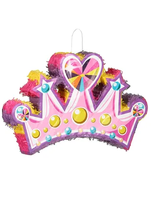 Immagine prodotto di Piñata  diadema principessa colorata - taglia unica
