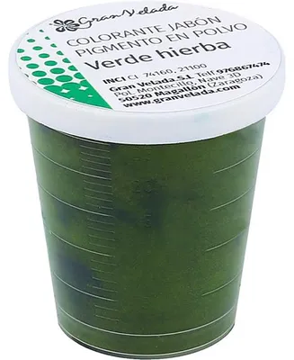 Produktbild von Gran Velada - Seifenpigment Grasgrün Pulver migrationsarm 500 cm³