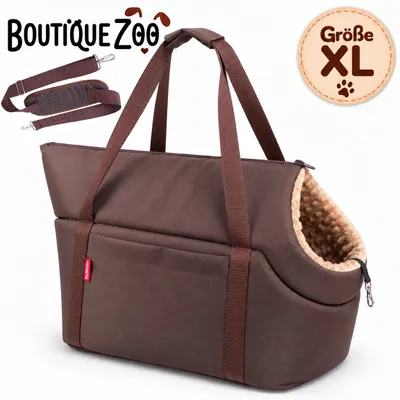 Immagine prodotto di Borsa trasportino per cani Borsa trasportino per cani e gatti - misura XL (52×35×39 cm) - fino a 20 kg