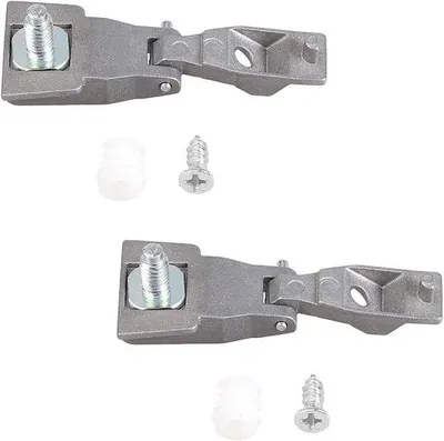 Produktbild von Reparaturset Türgriff - Scharnier Reparaturkit - 10x10 cm - Silber