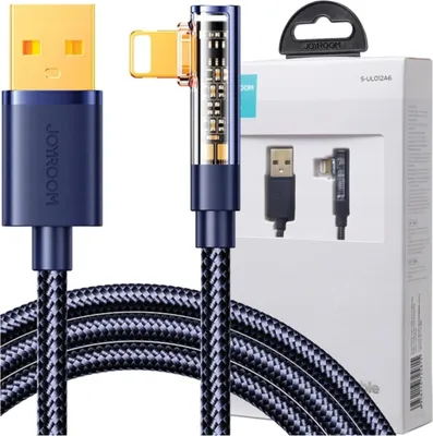 Immagine prodotto di Cavo Do Usb-A / Lightning / Angolo / 1,2M Joyroom S-Ul012A6 (Niebieski)