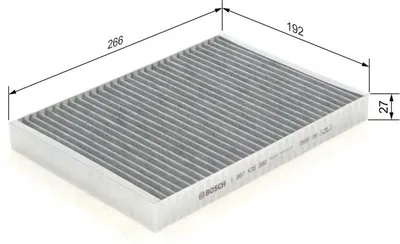 Produktbild von Innenraumfilter BOSCH 1 987 435 580