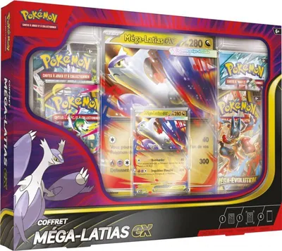 Produktbild von TCG Mega Latias Ex Box (French) French language 10-10130-102beschädigt