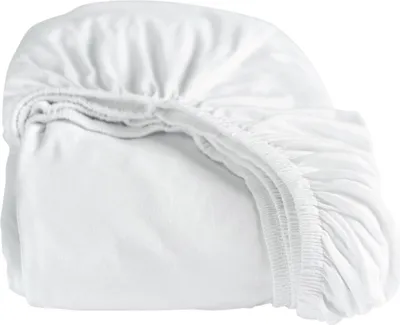 Produktbild von Cinderella Spannbettlaken Jersey - 80/90 x 210/220 & 100 x 200 cm - Weiß | Zubehör Jugendzimmer