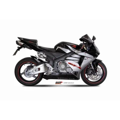 Produktbild von Mivv SPORT Schalldämpfer SUONO SLIP-ON Edelstahl Caps für HONDA CBR 600 RR BJ 2005 > 2006