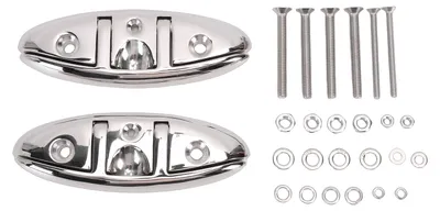 Immagine prodotto di Gavetta ribaltabile per imbarcazioni, 12,7 cm, acciaio inossidabile, superficie liscia, gavetta ribaltabile per yacht, rimorchi