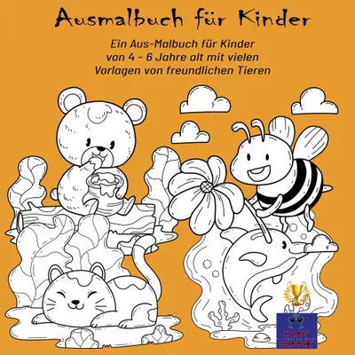 Produktbild von Ausmalbuch für Kinder