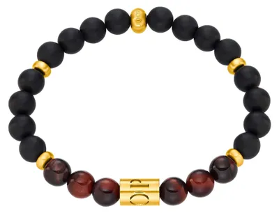 Produktbild von Armband, Edelstahl Vergoldet M.tigerauge