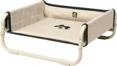 Produktbild von Maelson Soft Bed - faltbares Hundebett Hundeliege beige L - 86 x 86 x 34cm