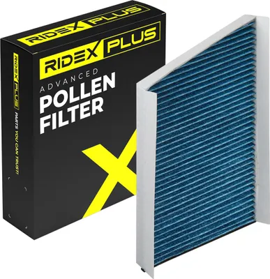 Produktbild von RIDEX PLUS 424I0575P Aktivkohle Innenraumfilter Pollenfilter passend für MERCEDES-BENZ C-Klasse Limousine (W203) C-Klasse T-modell (S203) CLK (C209)