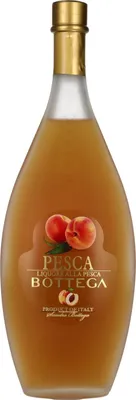 Image de Liqueur Bottega Peach & Grappa - Pfirsichlikör mit Grappa 500 ml.