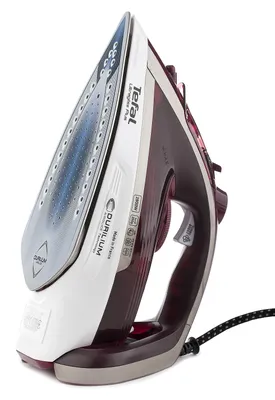 Zdjęcie produktu dla Tefal Ultimate Pure FV6810, Żelazko parowe, 2 m, 250 g/min, Czerwony, Srebrny, 50 g/min, 0,27 l