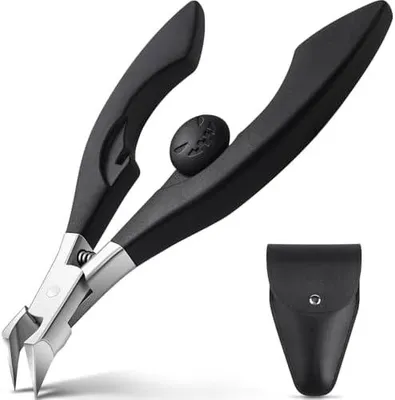 Produktbild von Nagelknipser für eingewachsene Zehennägel für Eingewachsene Fußnägel und Fingernäge, Edelstahl und Scharfe Spitze Eckenzange Fußpflege, Nagelschere für Starke Fußnägel