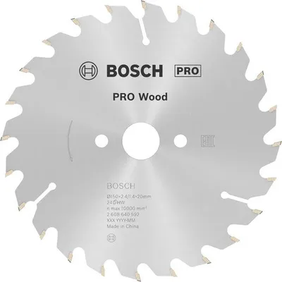 Produktbild von PRO Wood Kreissägeblatt, 150 x 2,4 x 20 mm, Z24