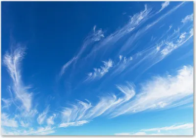 Produktbild von Tulup® Glas-Bild - 100 x 70 - Wandbild aus Glas - Wandkunst - Wandbild hinter gehärtetem Sicherheitsglas - Landschaften - Blauer Himmel - Blau