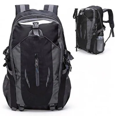 Immagine prodotto di Zaino da viaggio da 40 litri - Zaino impermeabile - Zaino in nylon - Zaino da viaggio portatile - Zaino multifunzionale - Leggero, solo 540 grammi
